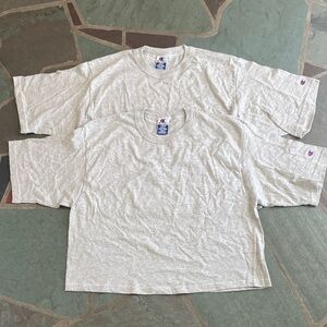 NWOT Champion Light Gray T-Shirt Duo